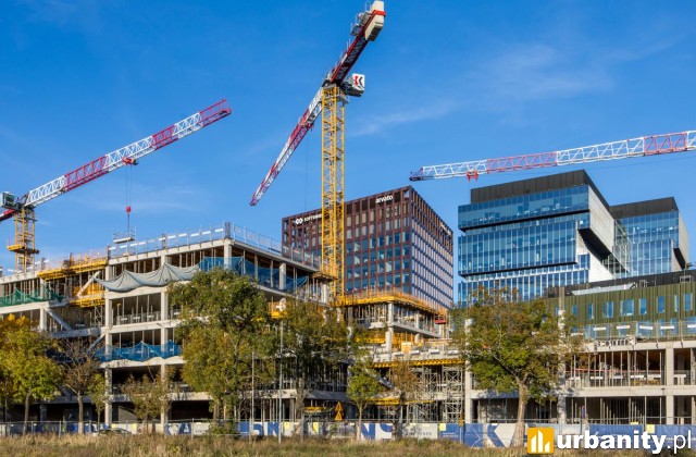 Nowy Rynek C w budowie, postęp prac październik 2026 roku, fot. materiały inwestora