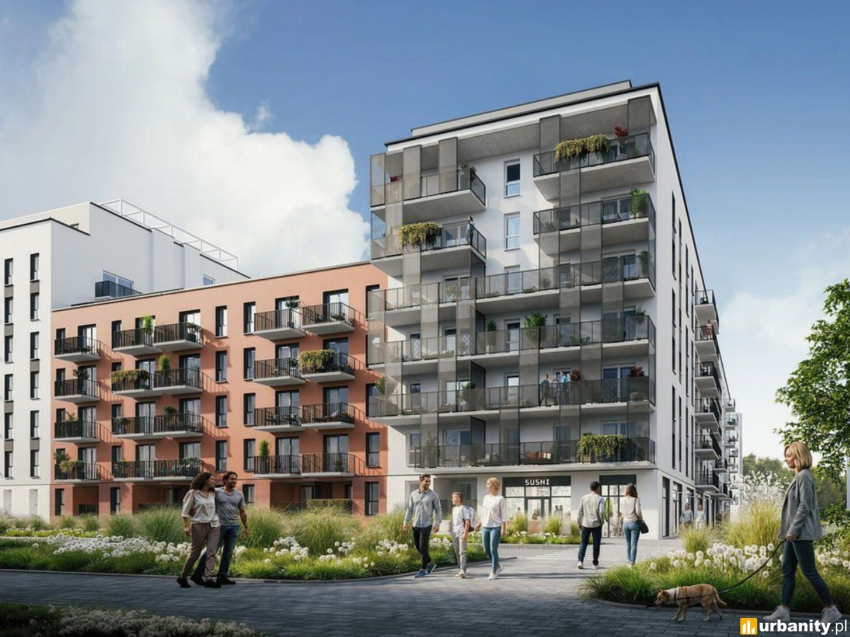 Poprzemysłowe tereny Szczepina z kolejnym projektem. Rusza budowa blisko 400 mieszkań