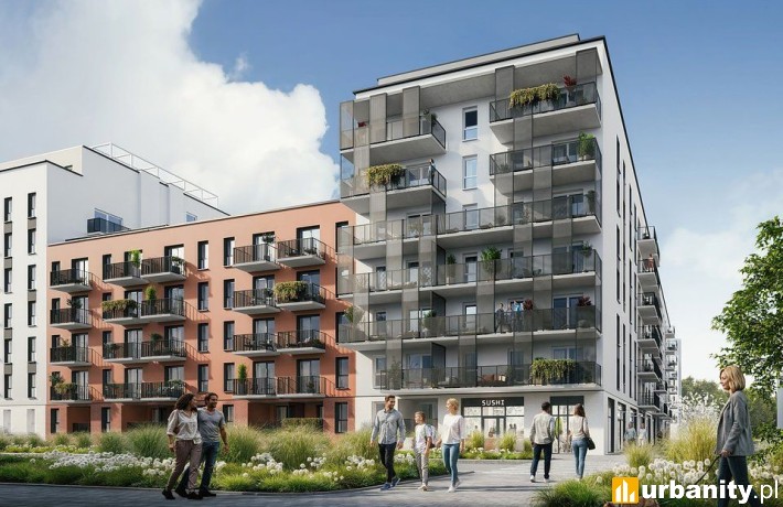 Poprzemysłowe tereny Szczepina z kolejnym projektem. Rusza budowa blisko 400 mieszkań