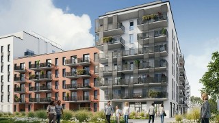 Projekt osiedla Atrium we Wrocławiu, wiz. materiały dewelopera