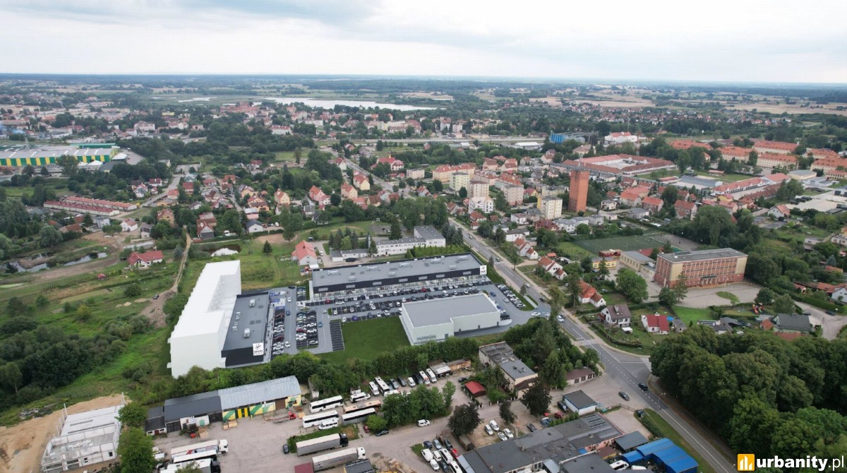 Pierwszy w Morągu nowoczesny park handlowy