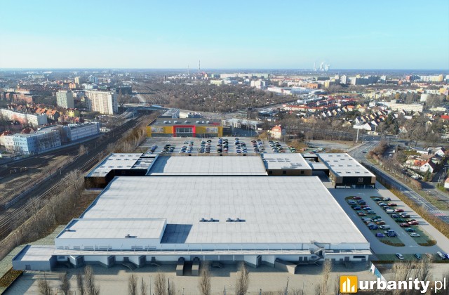 Tak obecnie wygląda budowa centrum handlowego Ozimska Park w Opolu, fot. materiały prasowe