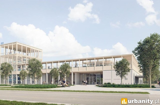 Tak wyglądać będzie nowa pływalnia przy Ostródzkiej, wiz. materiały inwestora