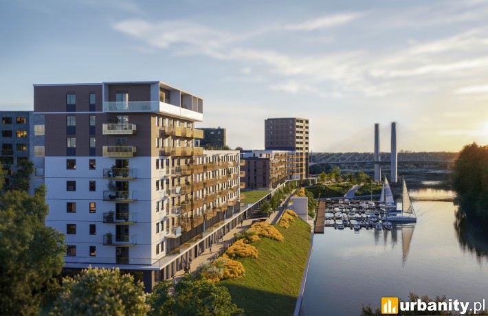 Nowy etap osiedla Port Popowice we Wrocławiu, wiz. materiały dewelopera