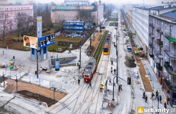 Historyczny powrót tramwajów po blisko 60 latach na Mokotowie. 1400 pasażerów w ciągu godziny