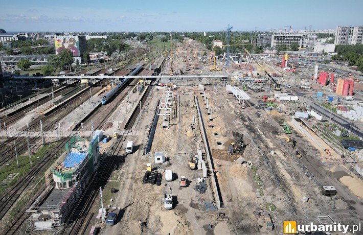 Dworzec Warszawa Zachodnia - czerwiec 2021r