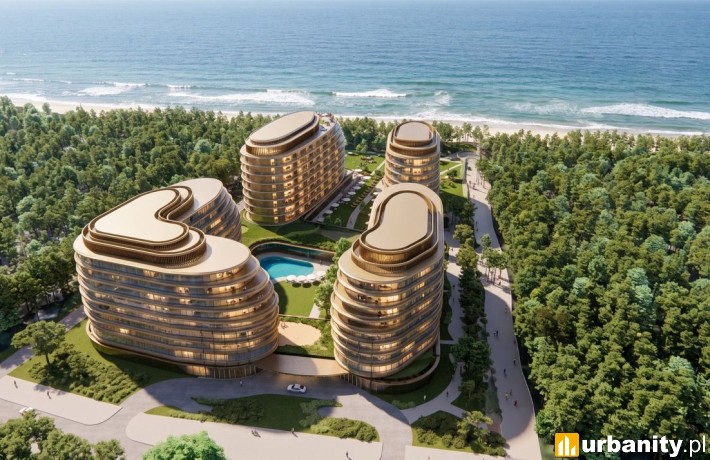 Duża inwestycja przy plaży w Ustce. Ponad 600 apartamentów i rozbudowana strefa SPA