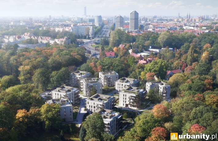 Apartamenty przy Parku Szczytnickim, wiz. materiały dewelopera