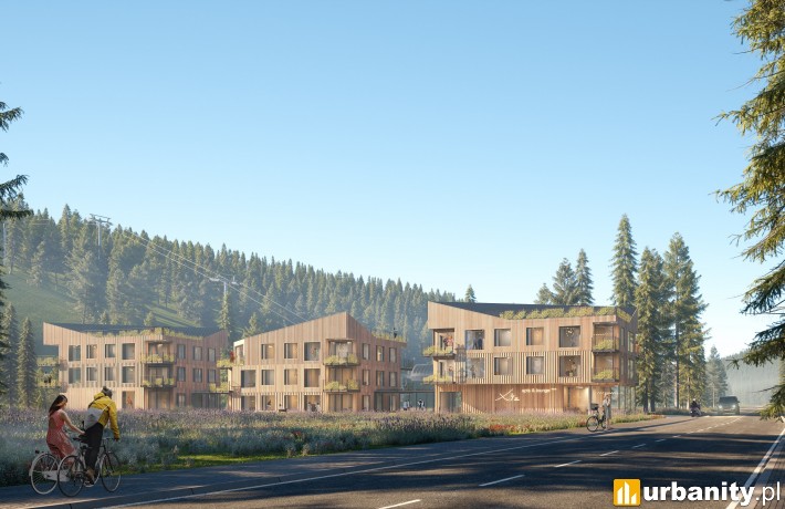 Apartamenty XYZ w Szczyrku - wizualizacja