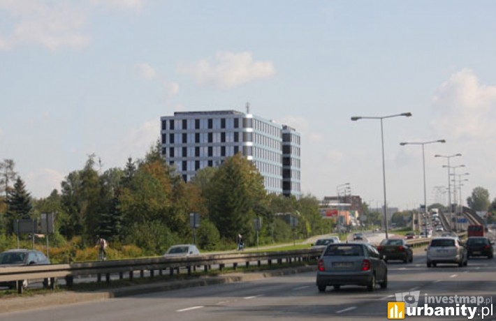 Wizualizacja biurowca Astris w Krakowie