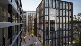 Wizualizacja biurowca przy Ewangelickiej w Lublinie, wiz. MTA Architekci
