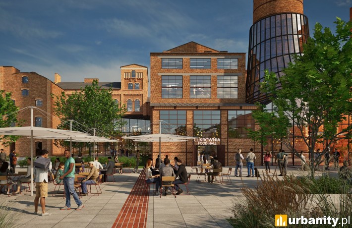 Koncepcja inwestycji Cukrownia w Pruszczu Gdańskim, wiz. NDI Development