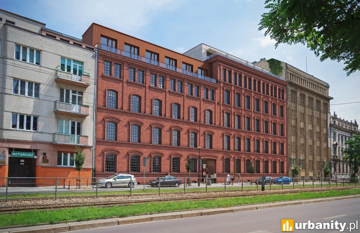 Zabytkowy kompleks dawnych tkalni w Łodzi - projekt rewitalizacji