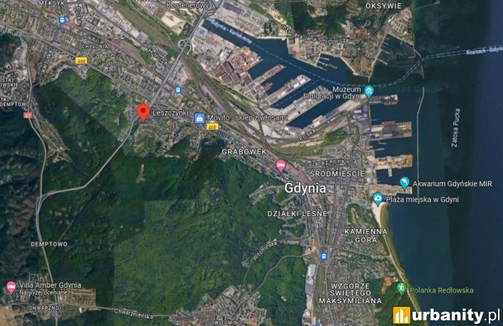 W Leszczynkach powstanie duża inwestycja Develii, fot. google maps
