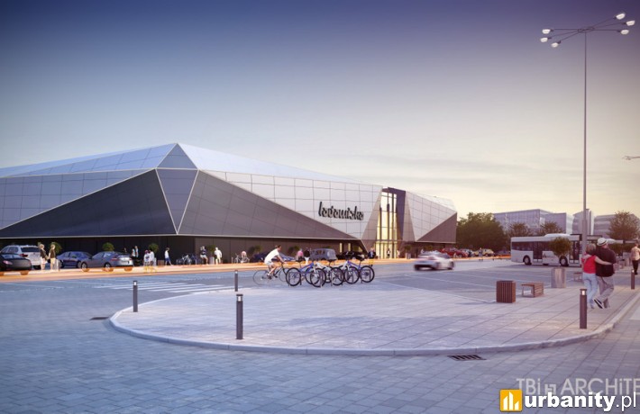 Projekt lodowiska przy hali sportowej Łuczniczka w Bydgoszczy