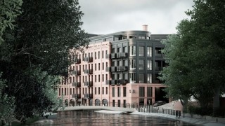 Lofty Farbiarnia, projekt inwestycji, wiz. materiały inwestora