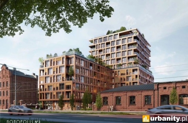 Monopolis N˚3, wizualizacja, wiz. materiały inwestora