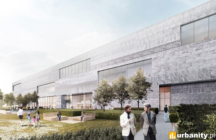 Wizualizacja Muzeum Historii Polski w Warszawie, wiz. materiały prasowe
