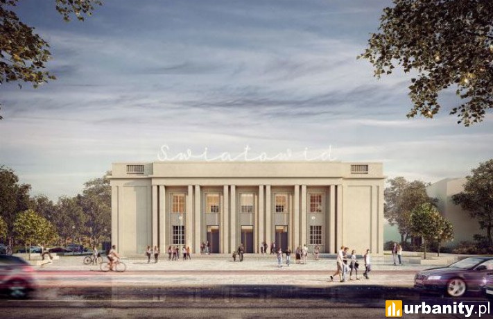 Muzeum Nowej Huty w Krakowie po przebudowie, wiz. materiały inwestora