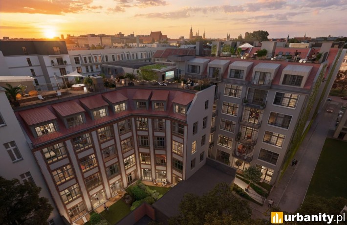 Projekt inwestycji Nowa Stawowa w centrum Wrocławia, wiz. materiały dewelopera