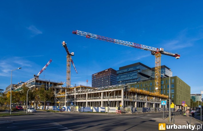 Nowy Rynek C w budowie, postęp prac październik 2026 roku, fot. materiały inwestora