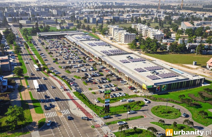 OTO Park Lubin, wizualizacja inwestycji, wiz. materiały inwestora