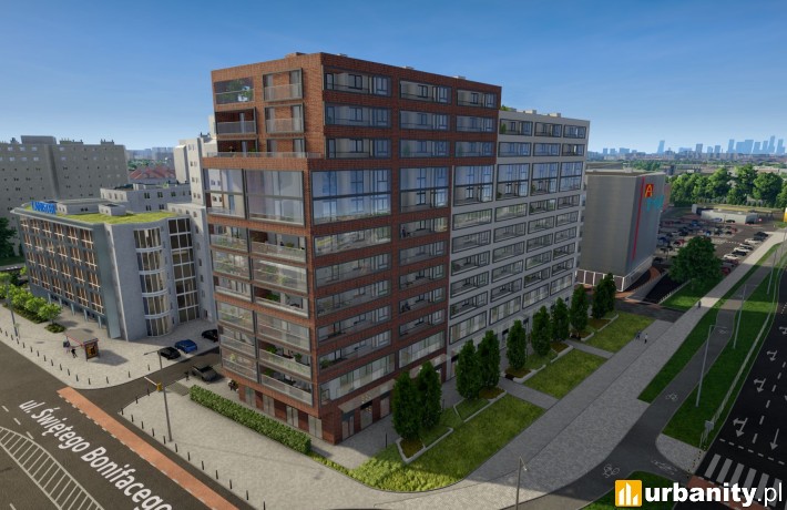 Sadyba Spot na warszawskim Mokotowie, wizualizacja, wiz. materiały prasowe