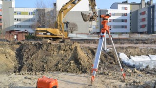 Prace na budowie inwestycji w Luboniu