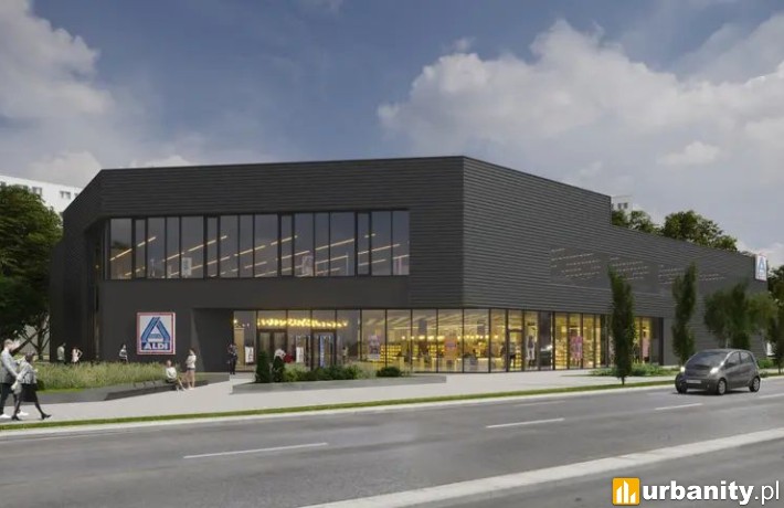 Projekt konceptu Aldi Urban, wiz. Aldi Sp. z o.o.