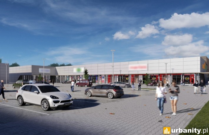 Projekt architektoniczny Aura Park w Wałczu
