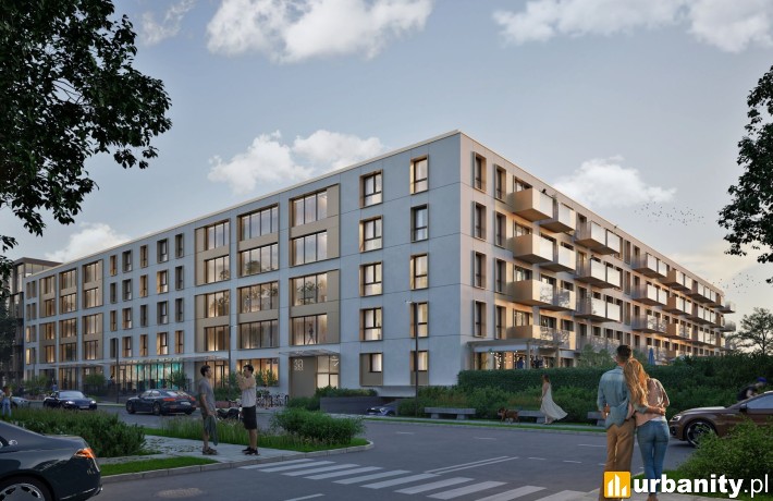 Belg Apartamenty w Katowicach, wiz. materiały dewelopera
