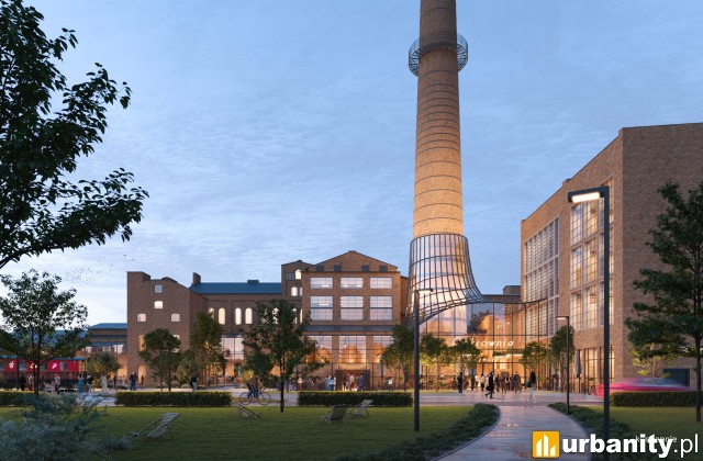 Koncepcja inwestycji Cukrownia w Pruszczu Gdańskim, wiz. NDI Development