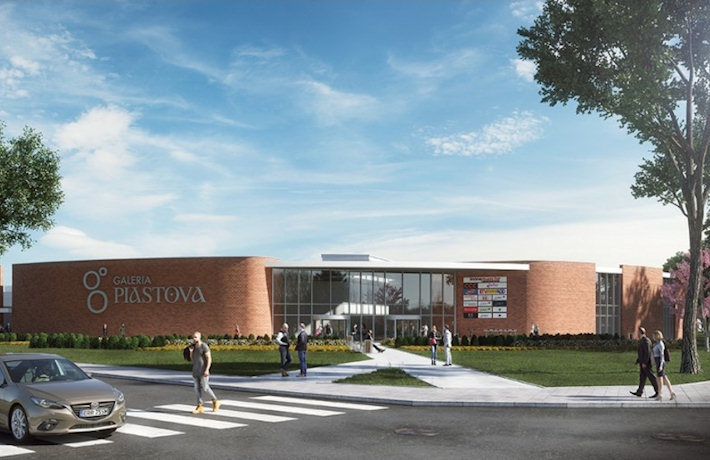 Galeria Piastova w Gnieźnie - wizualizacja