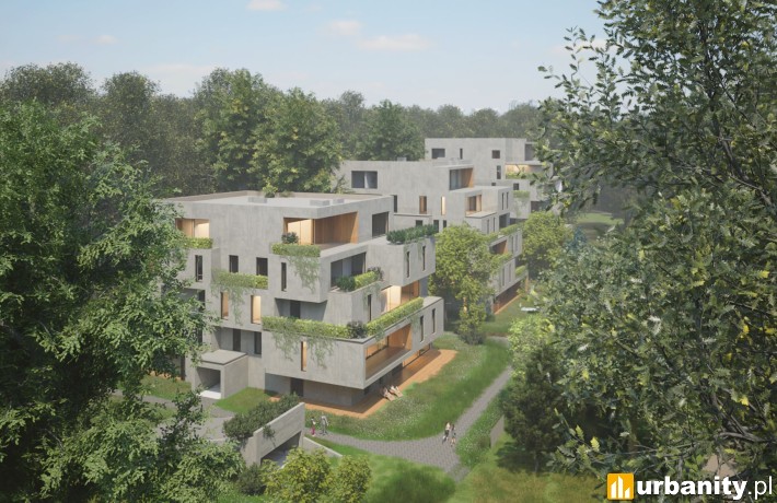 Grobla Kozanowska 32 we Wrocławiu, projekt inwestycji, wiz. materiały dewelopera