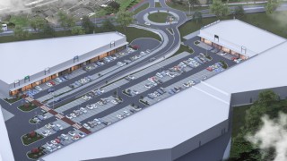 Karuzela Jastrzębie-Zdrój, wiz. materiały inwestora
