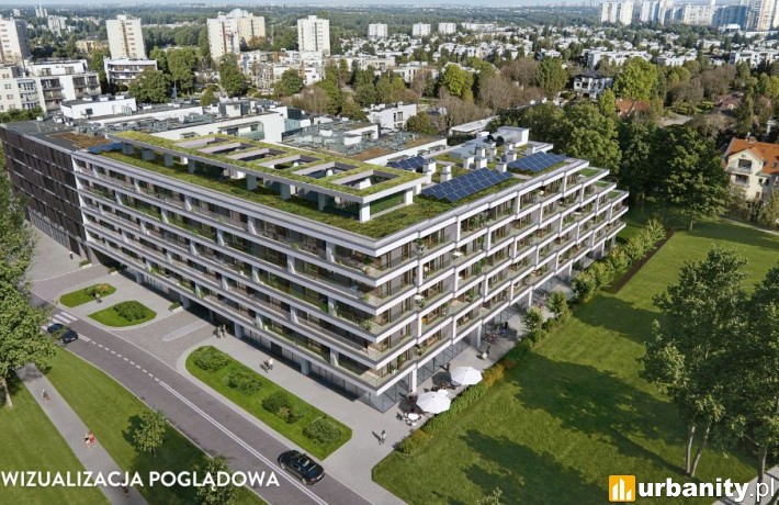 Projekt inwestycji Marimonte na Bielanach, wiz. materiały dewelopera