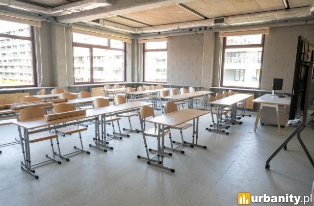 Nowa szkoła podstawowa na Mokotowie, fot. Rafał Motyl, um.warszawa.pl