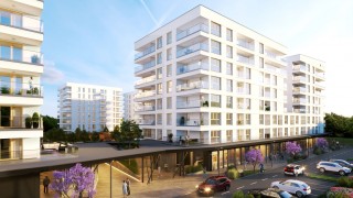 Nowe osiedle TDJ Estate w Katowicach z ogromnym wewnętrznym dziedzińcem