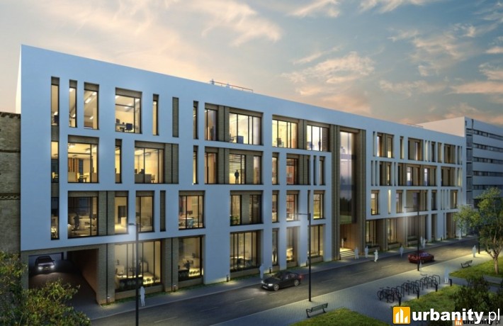 Wizualizacja kompleksu Pomerania Office Park