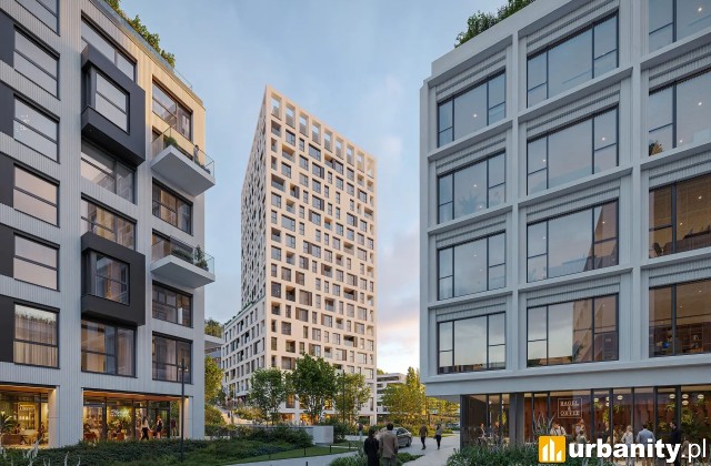 Projekt inwestycji SkyCity w Gdyni, wiz. Allcon