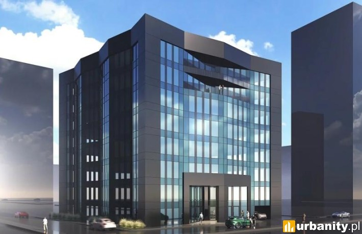 Koncepcja zabudowy działki przy ulicy Twardej 16A w Warszawie, wiz. Pracownia Nad Wartą