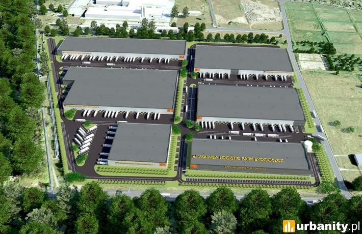Waimea Logistic Park Bydgoszcz - wizualizacja