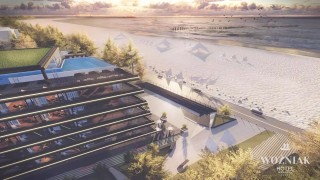Ogromny kompleks na 800 pokoi i salą koncertową powstaje tuż przy plaży w Kołobrzegu