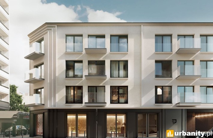 Projekt inwestycji JA\NAS w Krakowie, wiz. materiały dewelopera