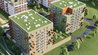 Bronowice w Krakowie z kolejnymi mieszkaniami osiedla Mieszkaj w Mieście