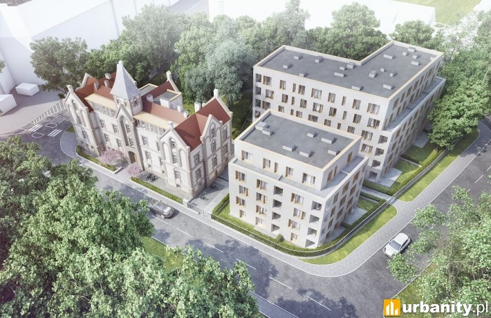 Ogrody Graua we Wrocławiu - wizualizacja