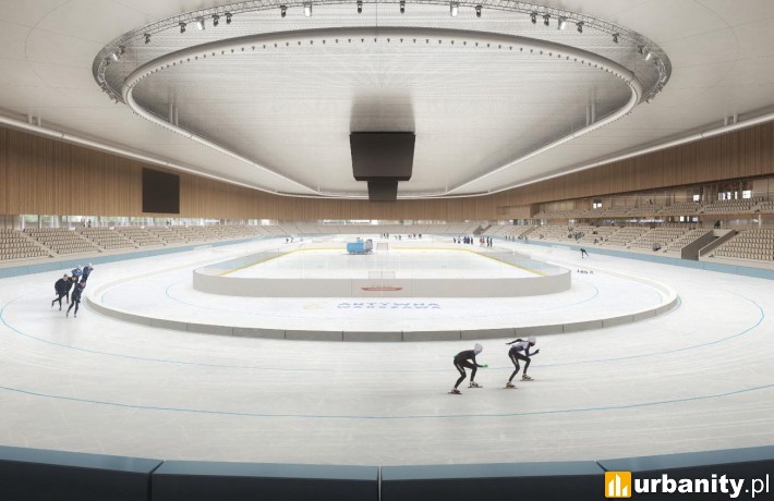 Modernizacja Ośrodka Stegny, projekt inwestycji, wiz. materiały inwestora