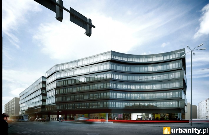 Projekt biurowca firmy Skanska