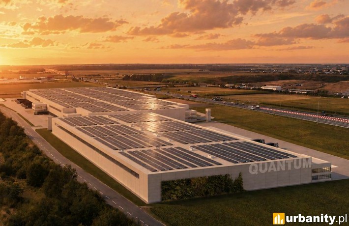 Quantum Gliwice, projekt inwestycji, wiz. materiały inwestora