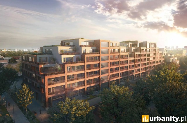 Projekt inwestycji przy Senatorskiej 50/58 w Łodzi, wiz. materiały dewelopera